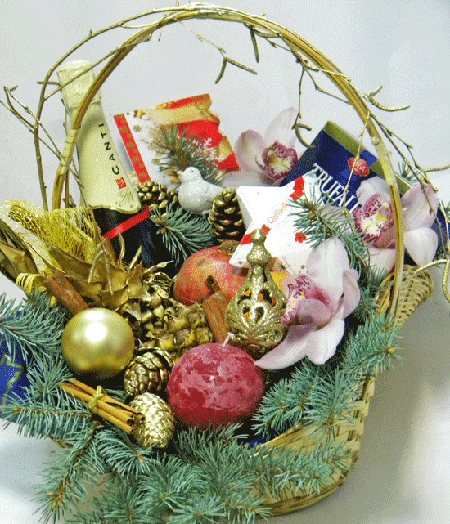 Christmas gifts: gift baskets for men and women